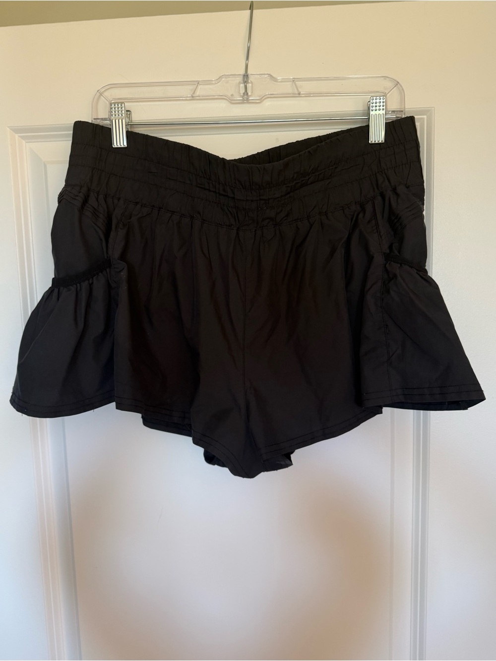 FP Movement by Free People Black Get Your Flirt On Shorts